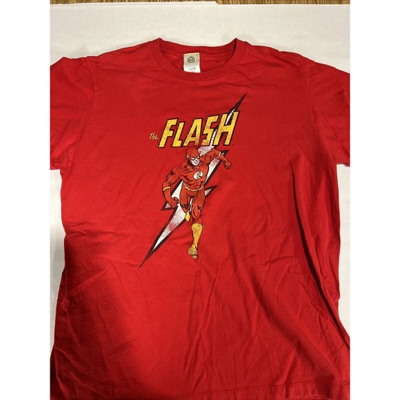 DC Comics Legend FLASH Soft Large T-Shirt Vtg Rare! (S1) - Picture 1 of 3